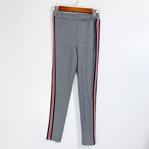 Forever21 Houndstooth Rave Striped Skinny Pants